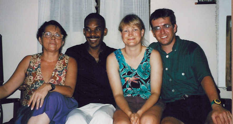 Mit Cary und Edel in Havanna, Kuba (1999)